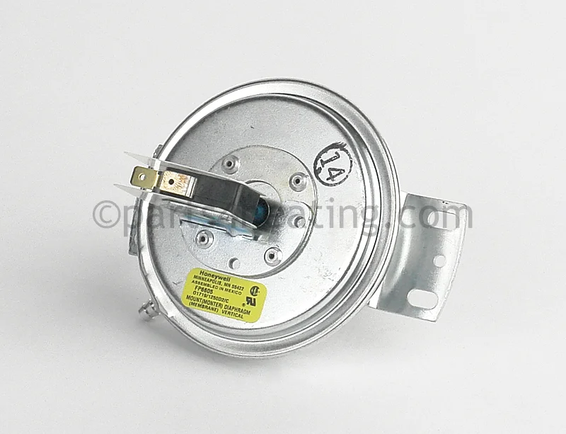 Reznor112107Blower Airflow Switch, Normally Open, Non-Adjustable Setpoint 0.175 In.