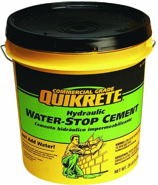 Quikrete 10 lb. Hydraulic Water-Stop Cement - Gray