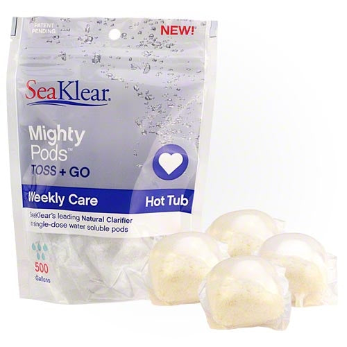 SeaKlear Mighty Pods Weekly Hot Tub Care