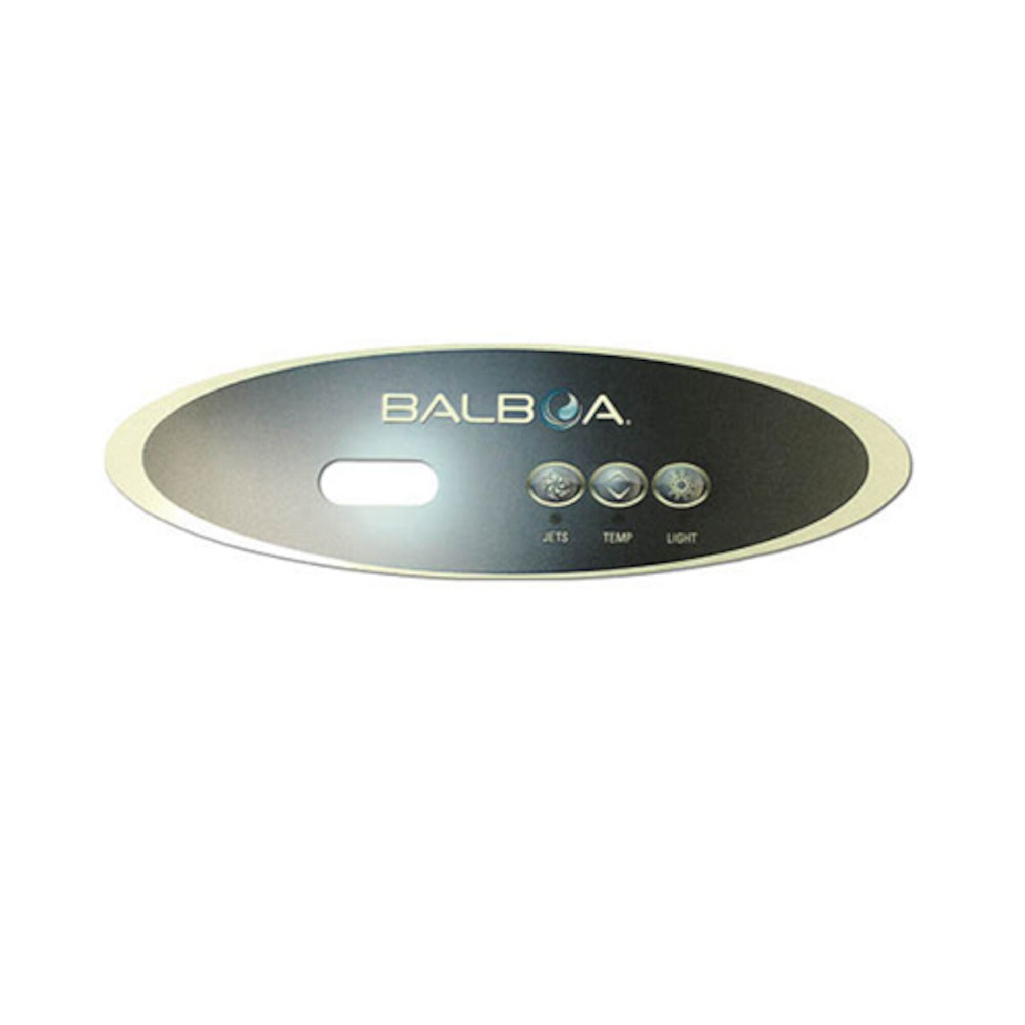 3 Button Balboa VL Series Keypad Overlay 11724