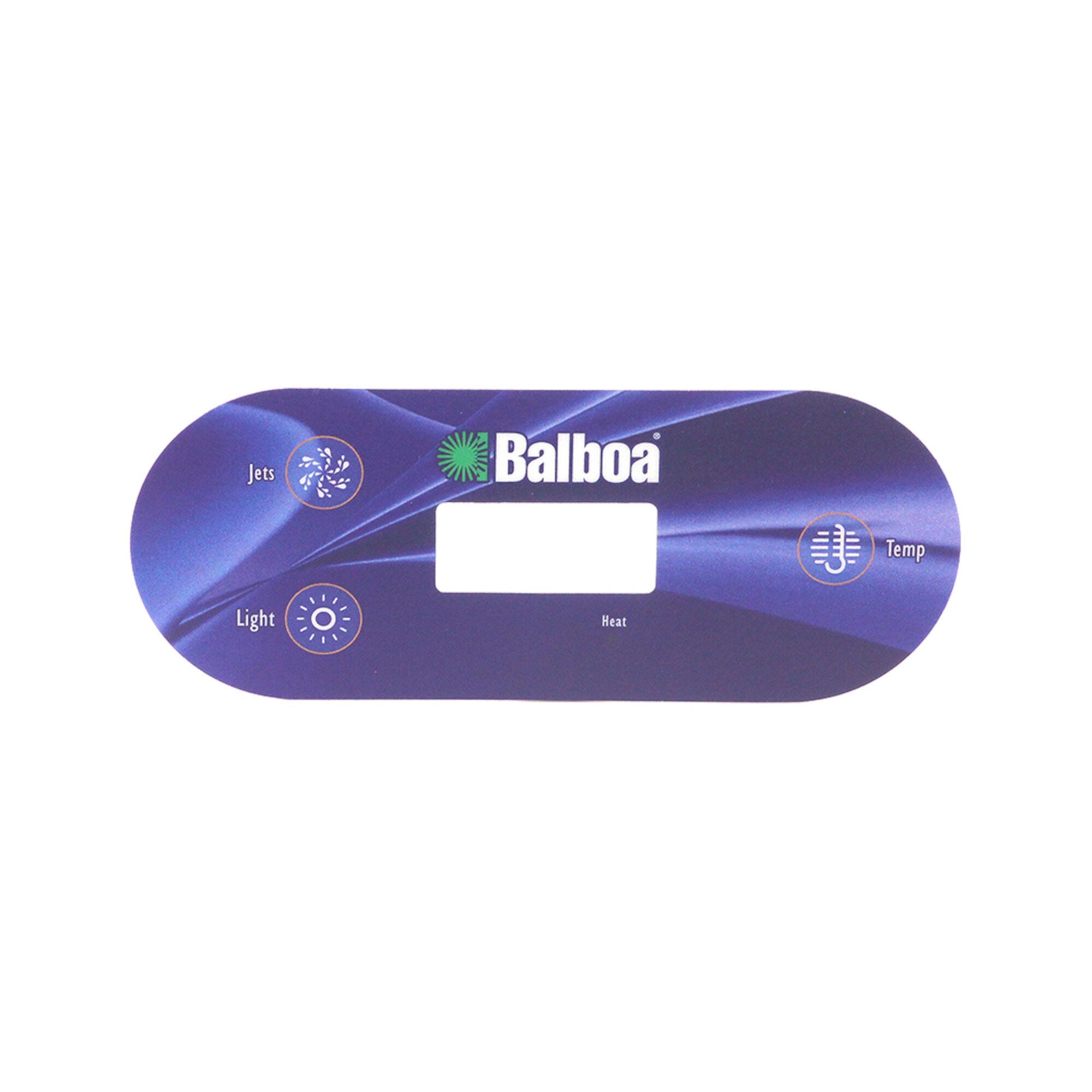 3 Button Balboa VL Series Keypad Overlay 12438