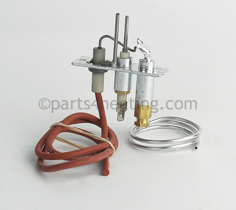 Reznor125251Natural Gas Pilot Assembly With Orifice, Pilot Tubing, Flame Probe