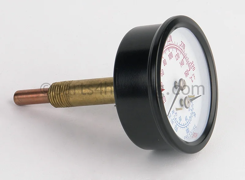 ECR International1260006SPTemperature/Pressure Gauge 2 Inch Shank