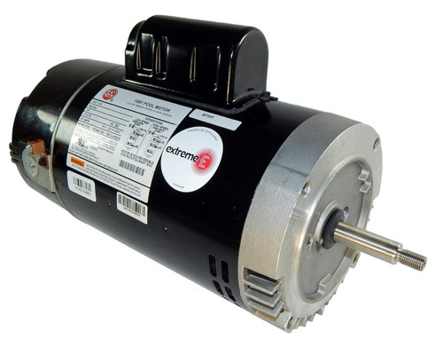 Nidec Motor, US Motor, 1.5hp, 230v, 2-Spd, 56JFr, C-Face, Full | ASB2977
