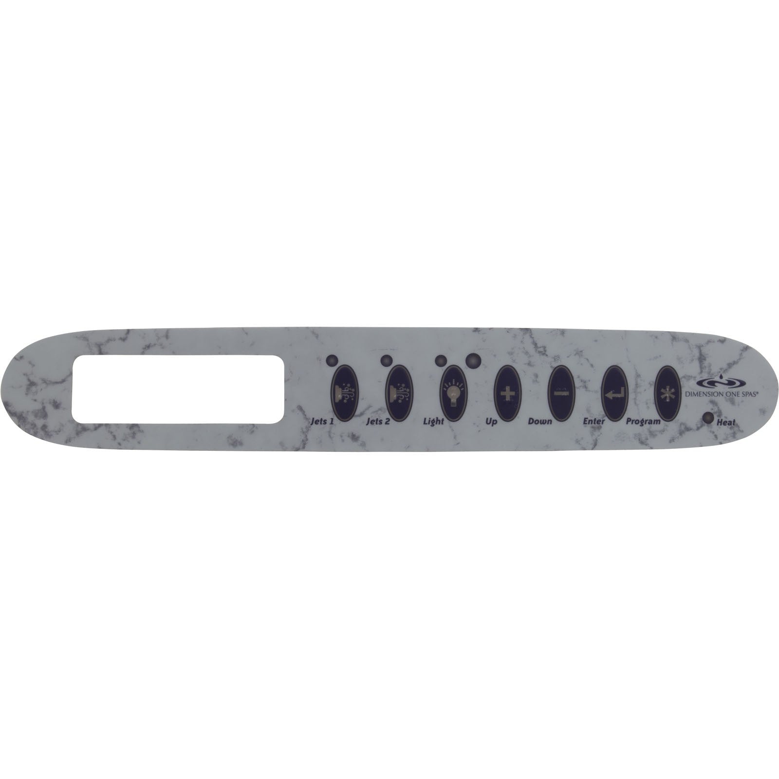 Overlay, Dimension One, Tsc-24, 7 Button, Marble : 01560-350