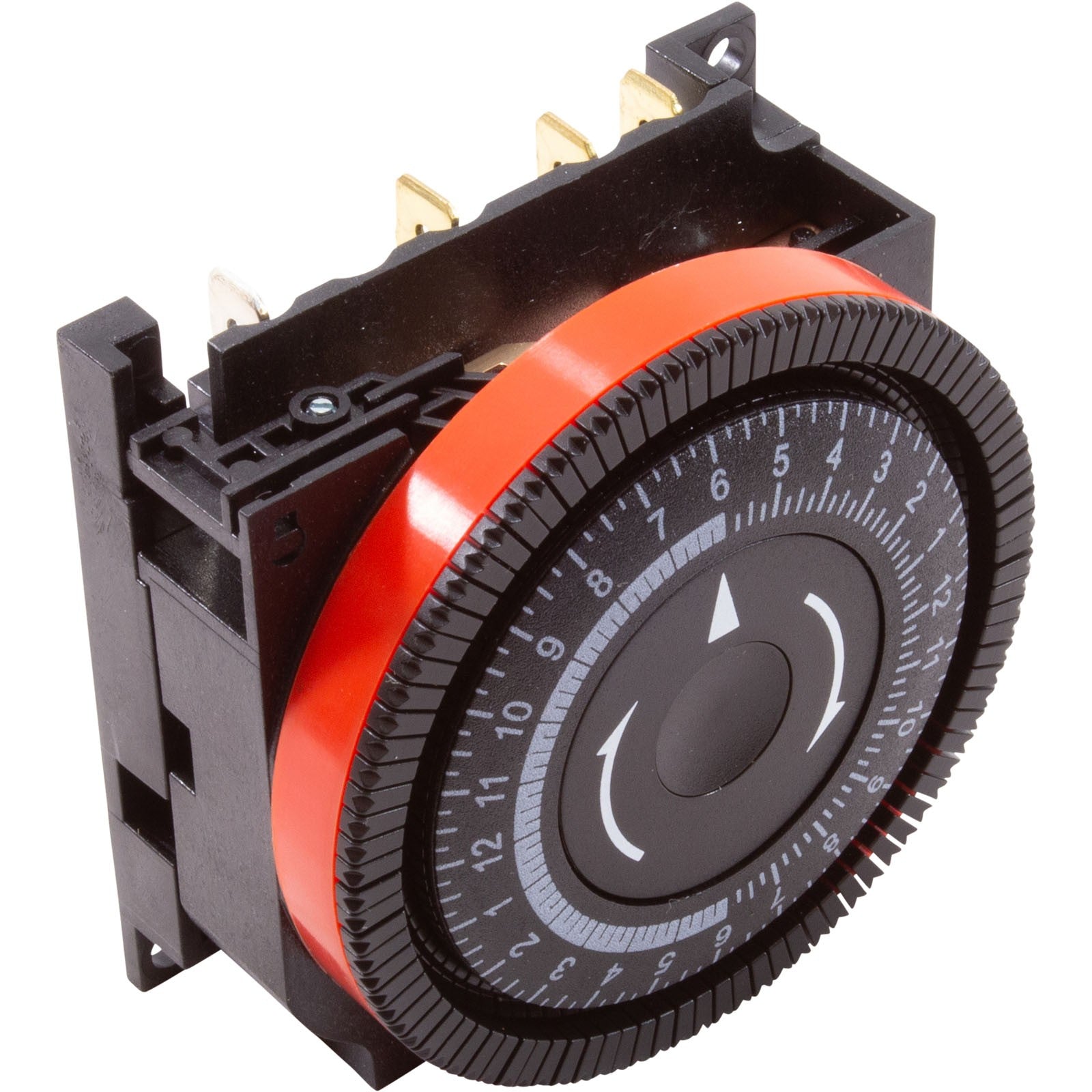 Timer, Diehl, SPST, Panel Mount, 115v, 24hr : TA4071