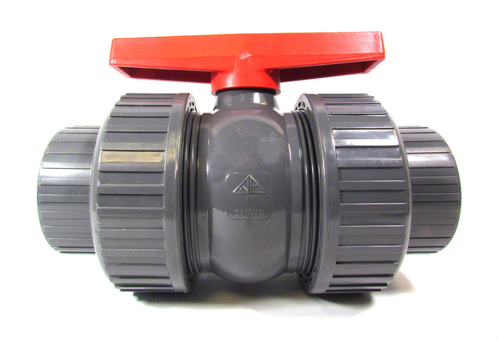 True Union T/S-603 PVC Ball Valve - 4 Inch Solvent