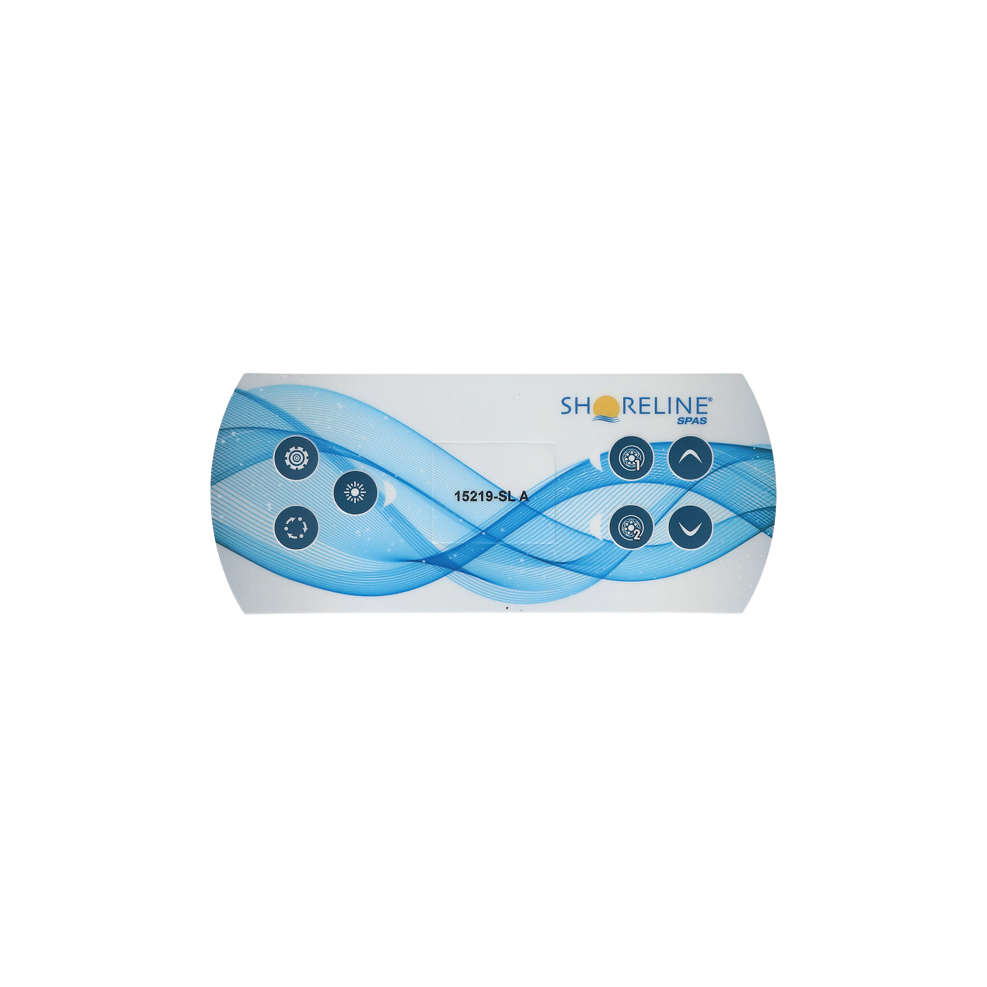 7 Button Dynasty K-506 Keypad Overlay 15219