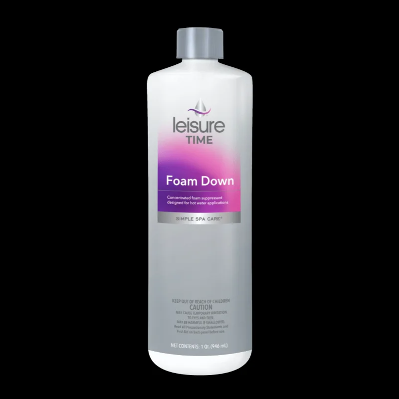 16 oz Foam Down Spa Defoamer | Leisure Time H-LT