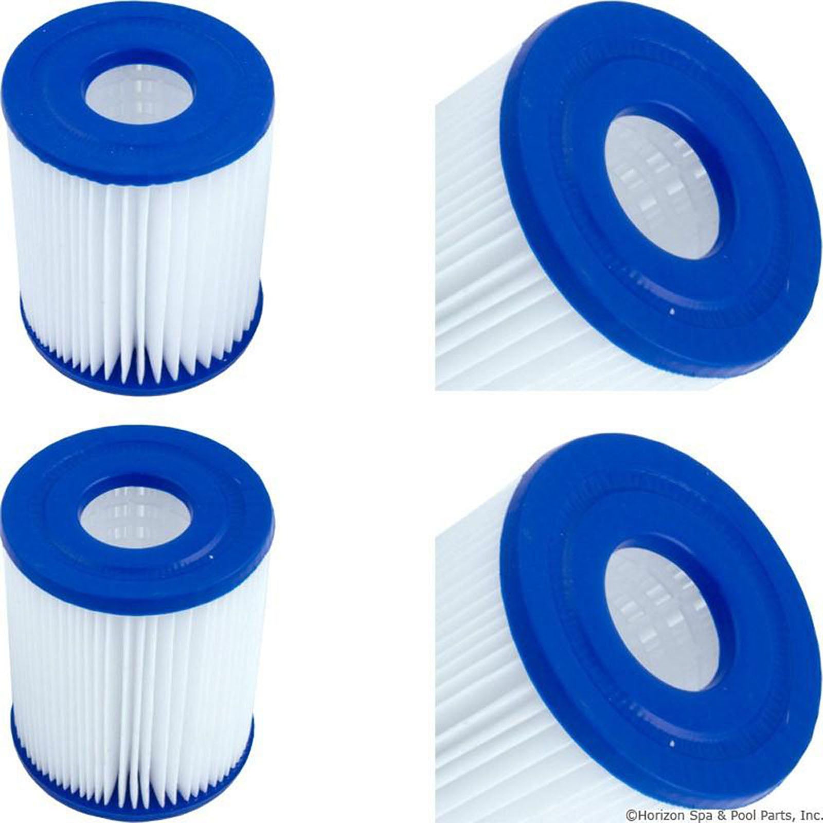 Filter Cartridge Replacement 8sqft 2-1/16"ot 2-1/16"ob 4-1/4" 5-7/16" 3oz pair