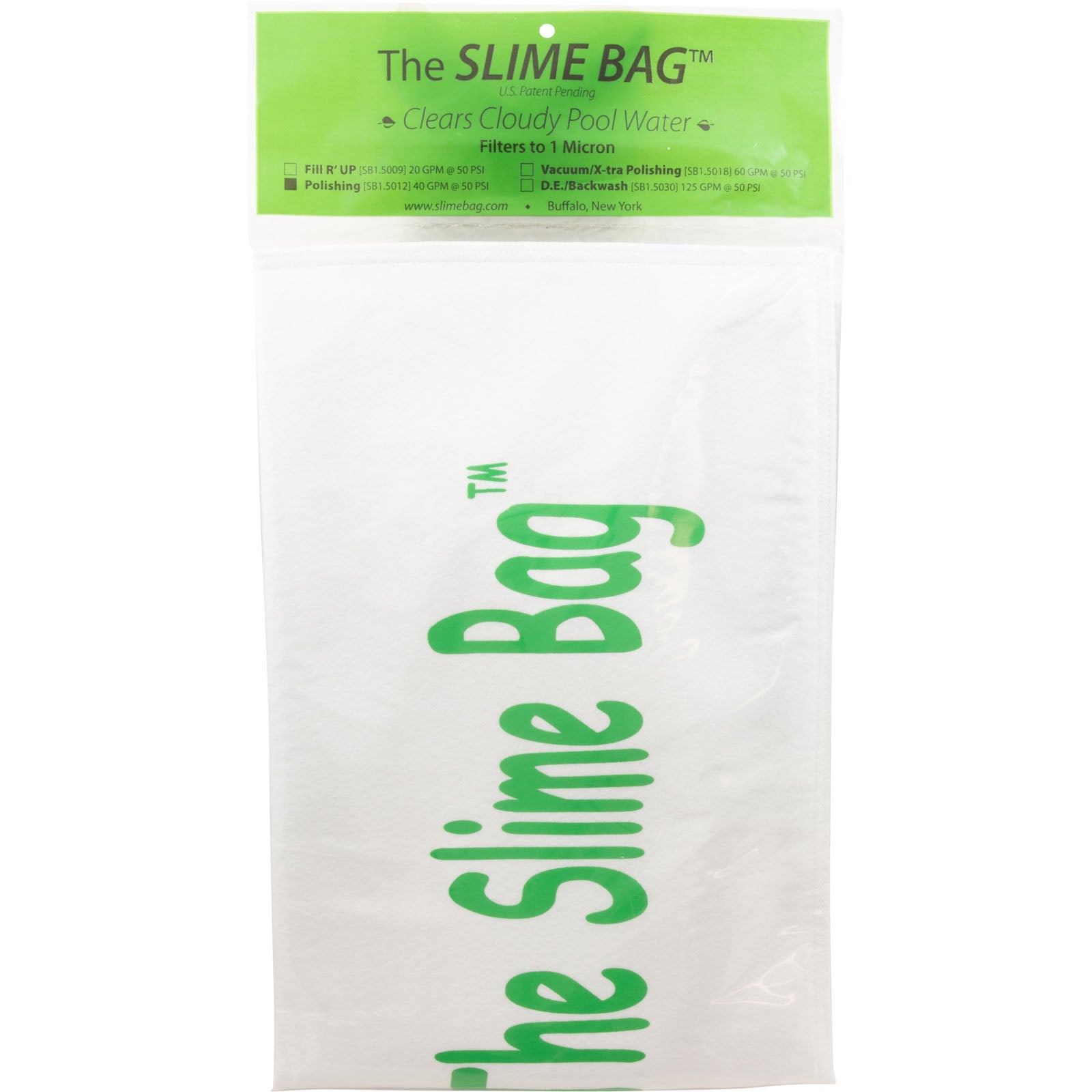 Filter Bag, Slime Bag Polishing, 12" x 30"