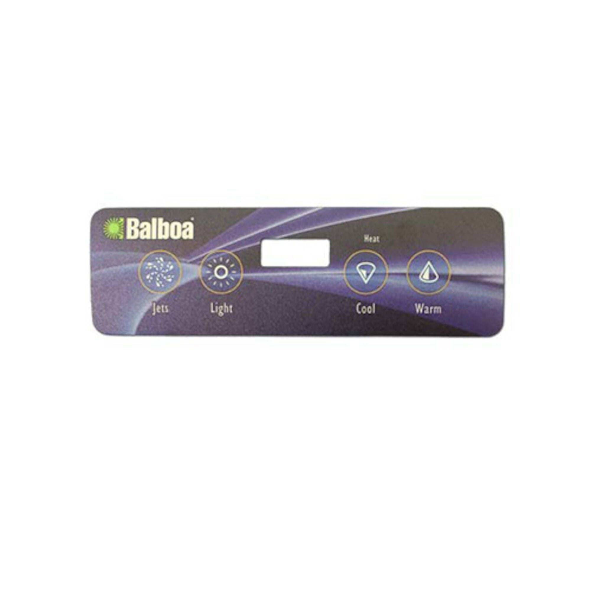 Overlay, Spaside, Balboa VL401, Lite Duplex, 4-Button, Jets-Light-Down-Up : 11885