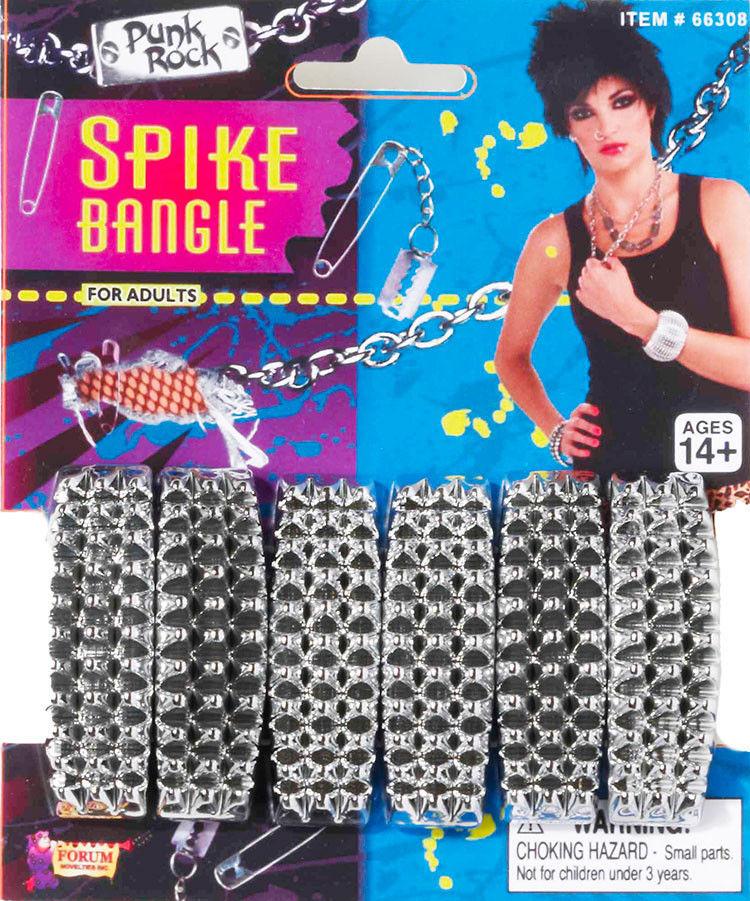 Punk Rock Spike Bangle Bracelet