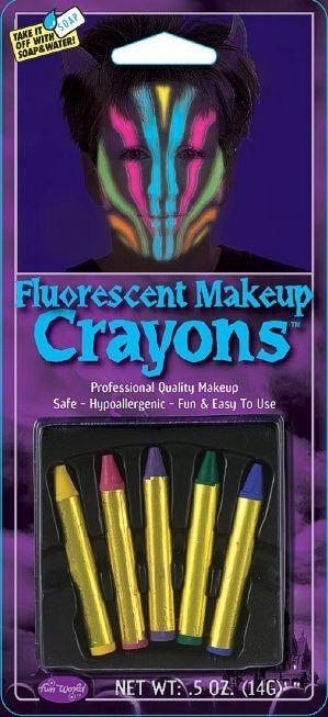 Fluorescent Makeup Crayons