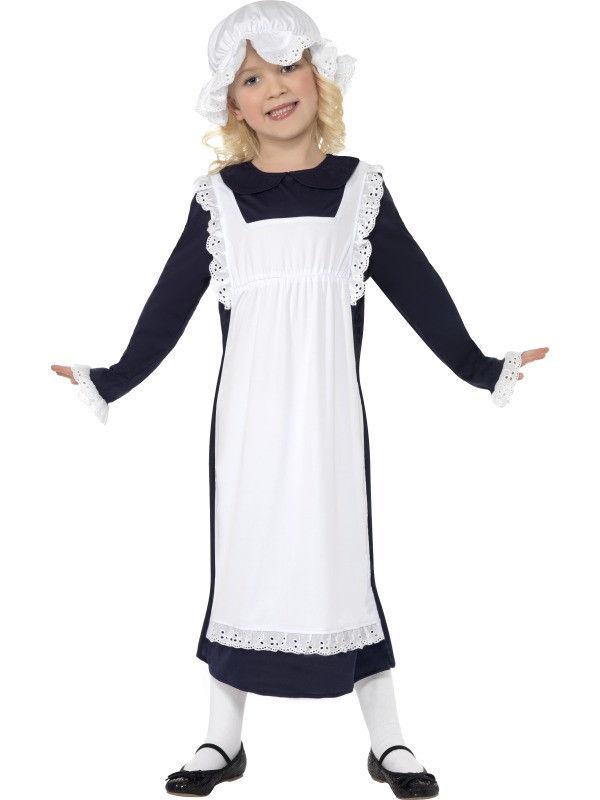 Victorian Historic Poor Girl Child Costume Medium 7-9