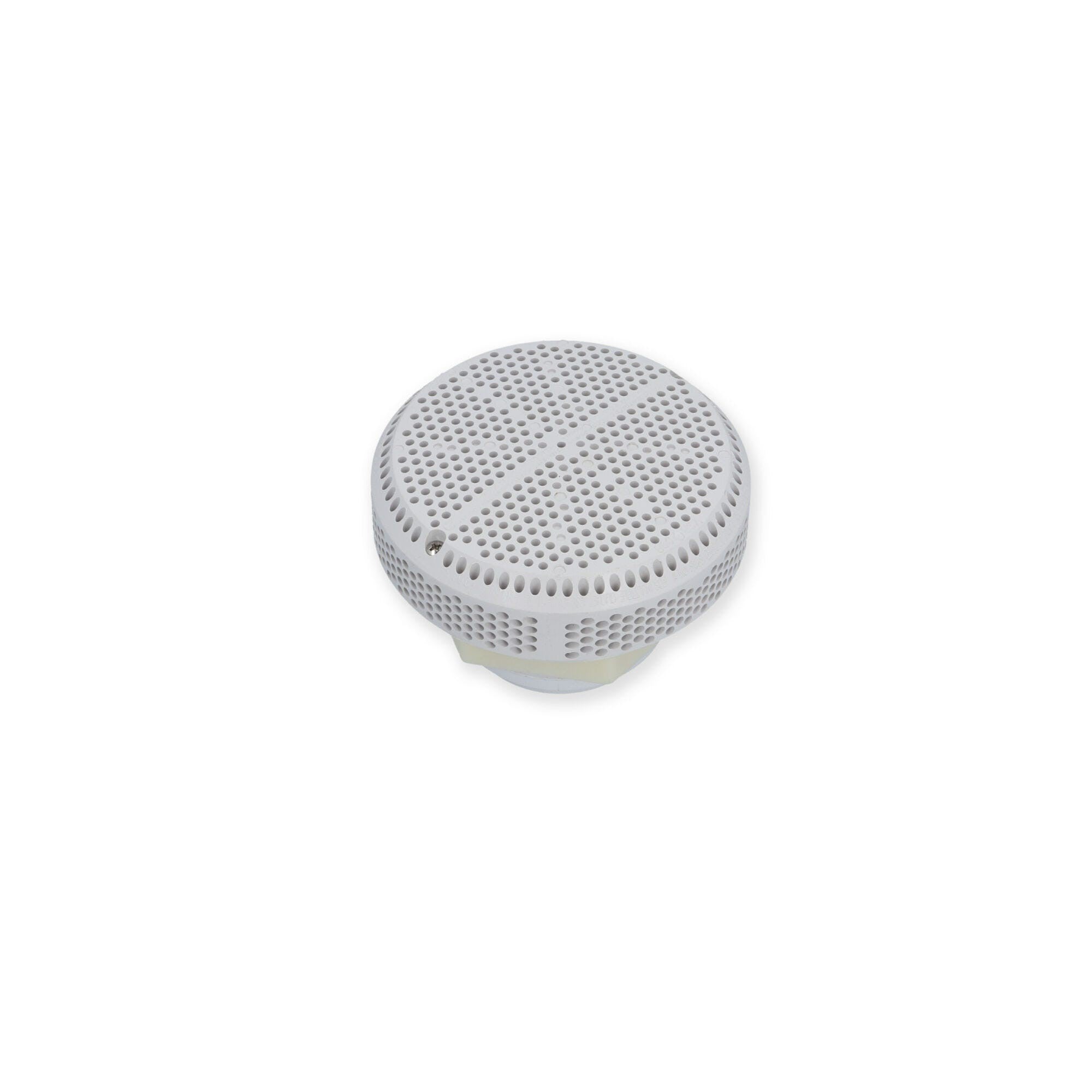 Suction Assembly, Waterway, VGB, Super Hi-Flo, 5"Dia Cover, 2" Straight Nut, White : 640-3780V