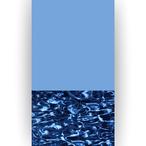 Swimline 27' Round Bottom Swirl 48-52" Above Ground Overlap Liner, LI2748SB