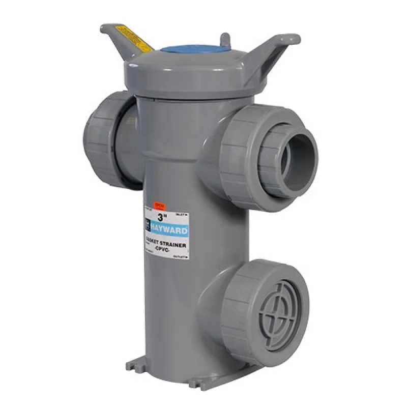 2-1/2" Hayward CPVC Simplex Basket Strainer, EPDM O-Rings, Threaded End (SB2250TE)