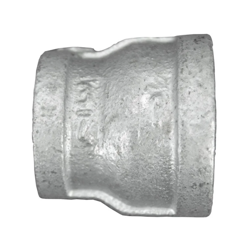 2-1/2" X 1" Galvanized Malleable Iron Reducer Coupling (36049)
