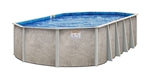 Marsh Majesty 20'x12' Oval with Compac Supports 52" Wall Above Ground Pool 2-4902-847-52PS