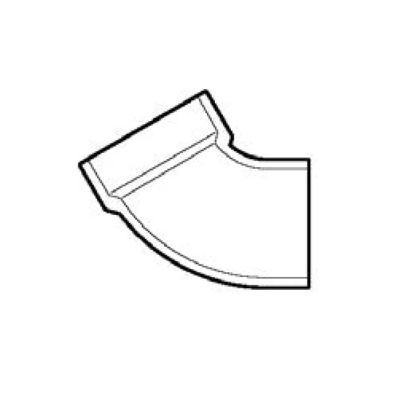 2" DWV PVC 1/6 Bend - Street D320-020