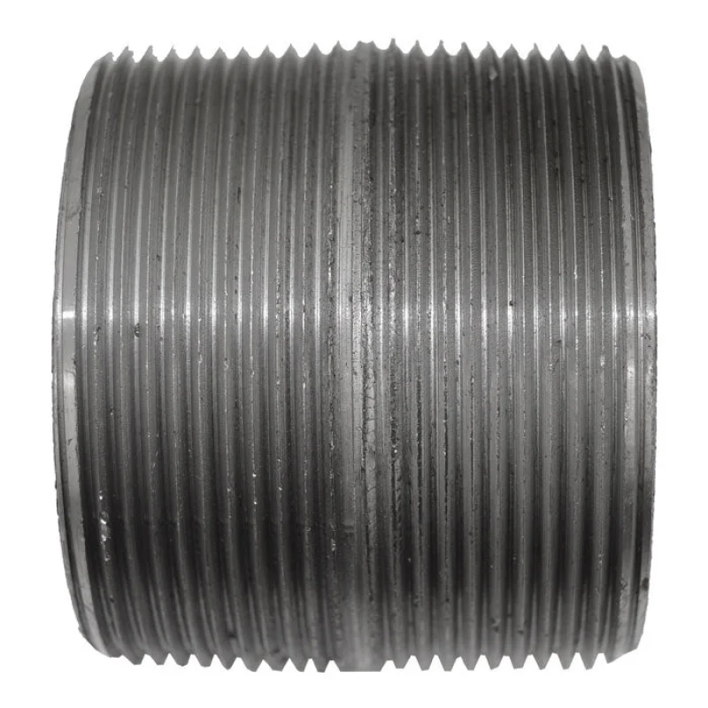 2" x Close Black Malleable Iron Nipple (BSN2CLO / 10900)