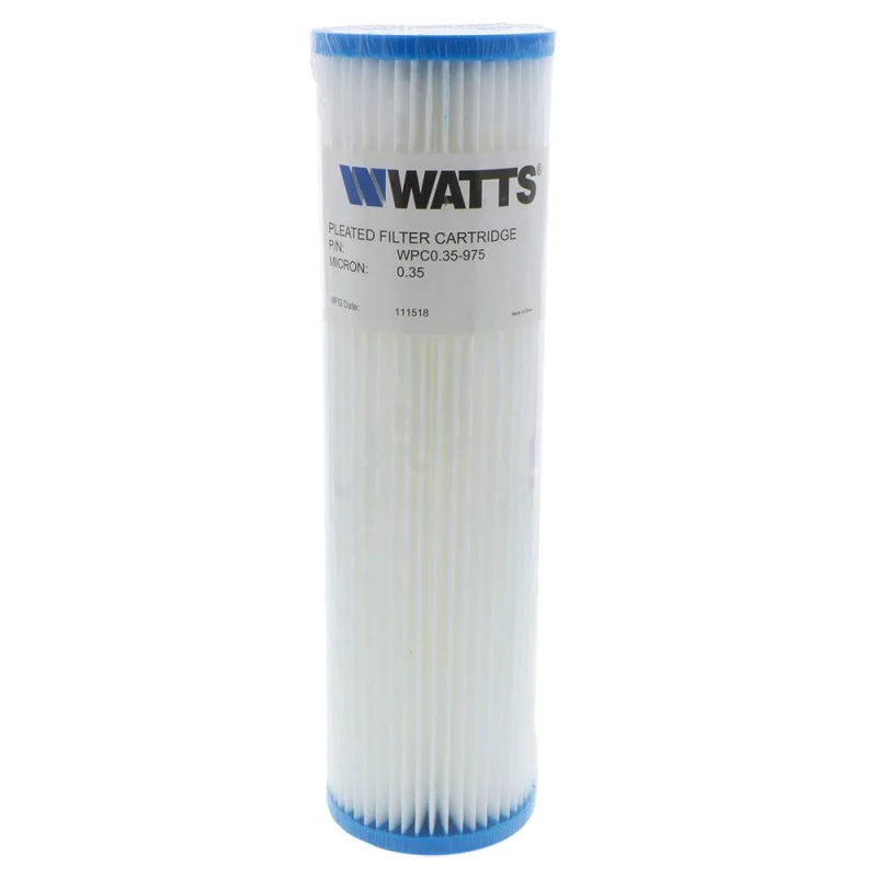 20"4-1/2" BB Watts Flow-Max Pleated -5 Mic Filter
