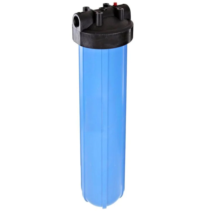 20" Big Blue Housing, Blue/Black 3/4"w/ Pressure Relief