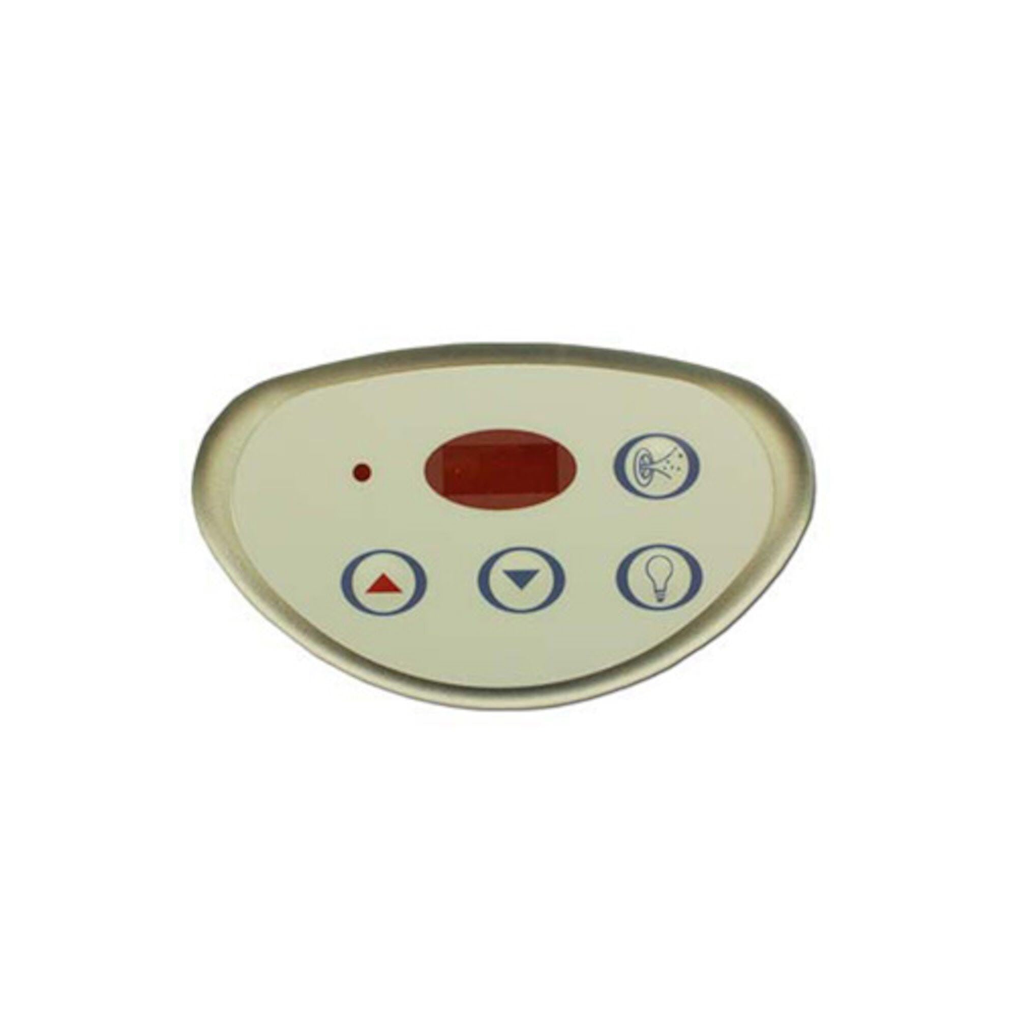 Spaside Control, Sundance LX-10, 4-Button, LED, Light-Pump1-Down-Up : 6600-641