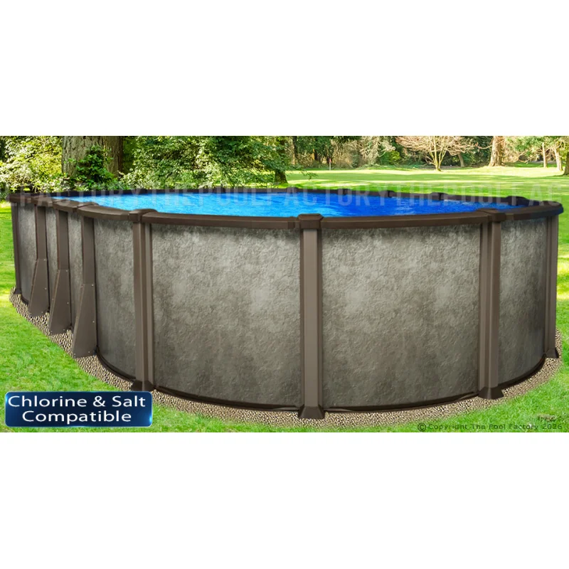 21'x43'x54" Saltwater LX Oval Pool