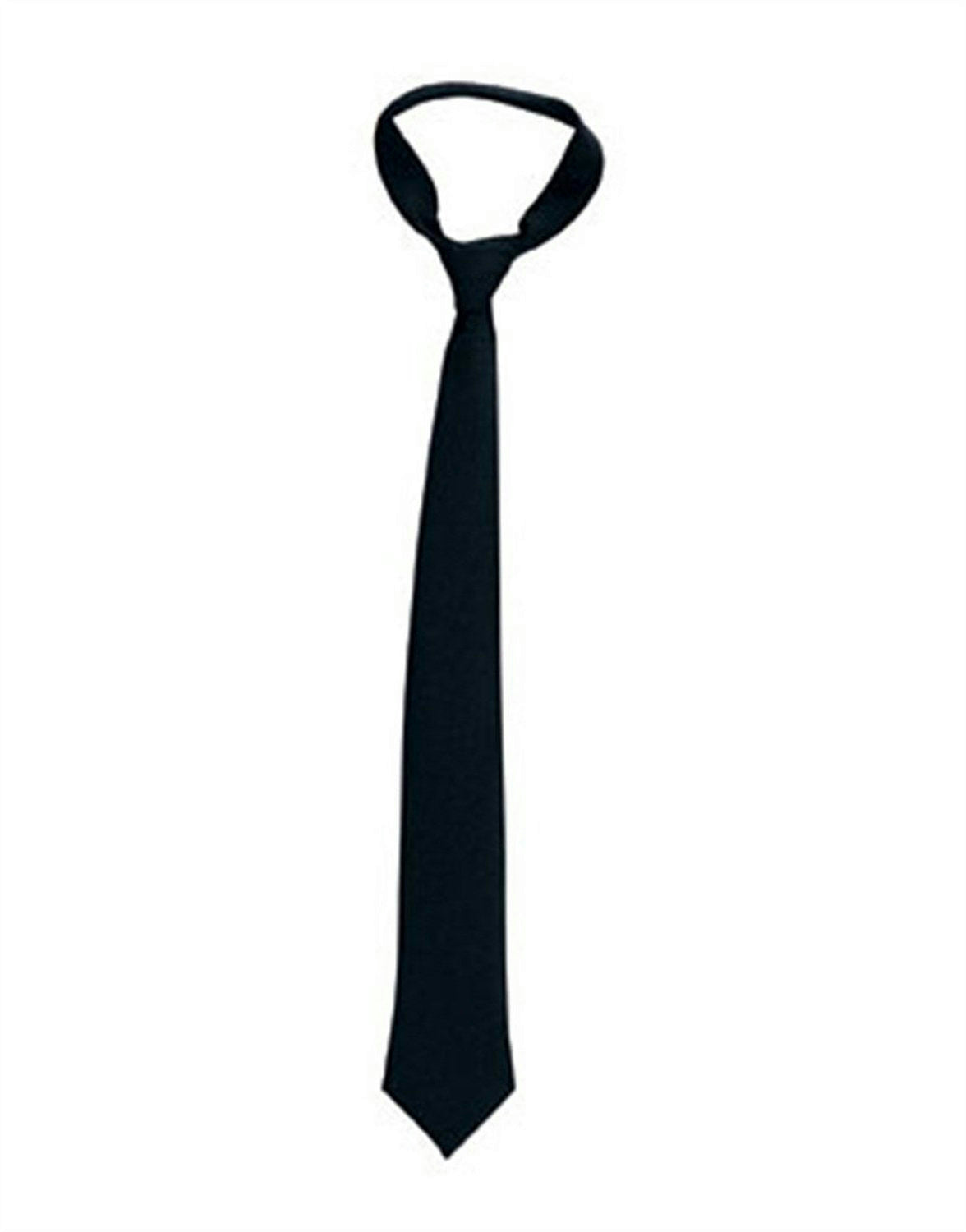 Black Gangster Long Tie
