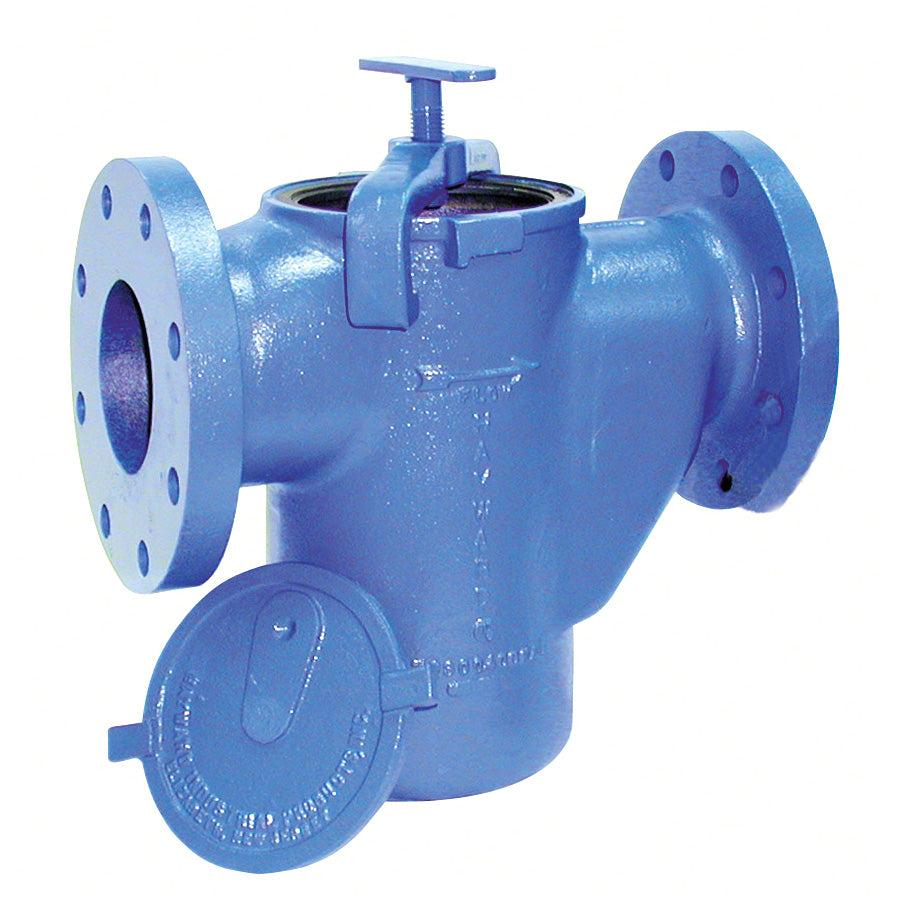 Model 30R Simplex Basket Strainer 4 Inch Flanged - 1/4 Inch Basket Perforations