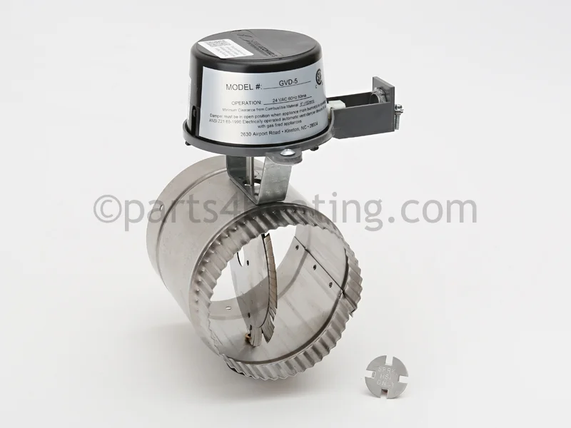 ECR International2400069375 Inch Plastic Storm Relief Vent Damper