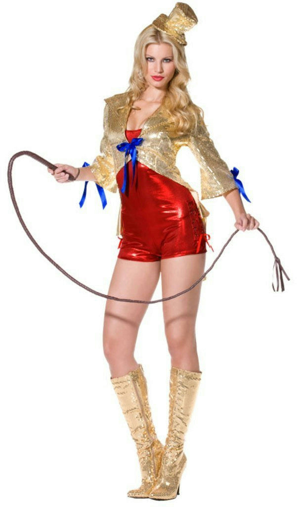 Women's Fever Circus Lady Adult Ringmaster Costume Size Medium