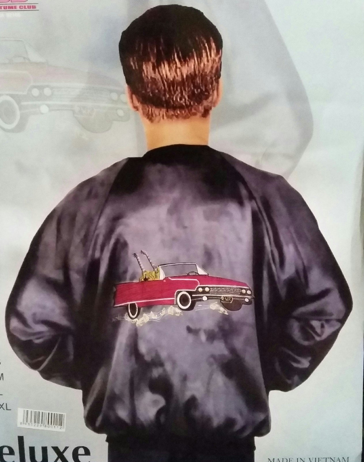 Deluxe Quality 50's T-Bird Sock Hop Costume Jacket for Adult Size Large