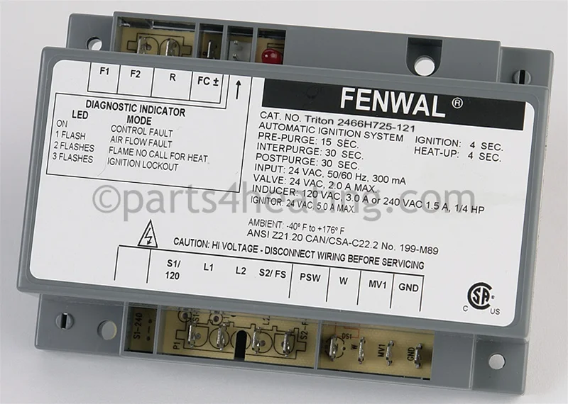 Kidde-Fenwal2466H725-121Ignitor Control Board Board Module