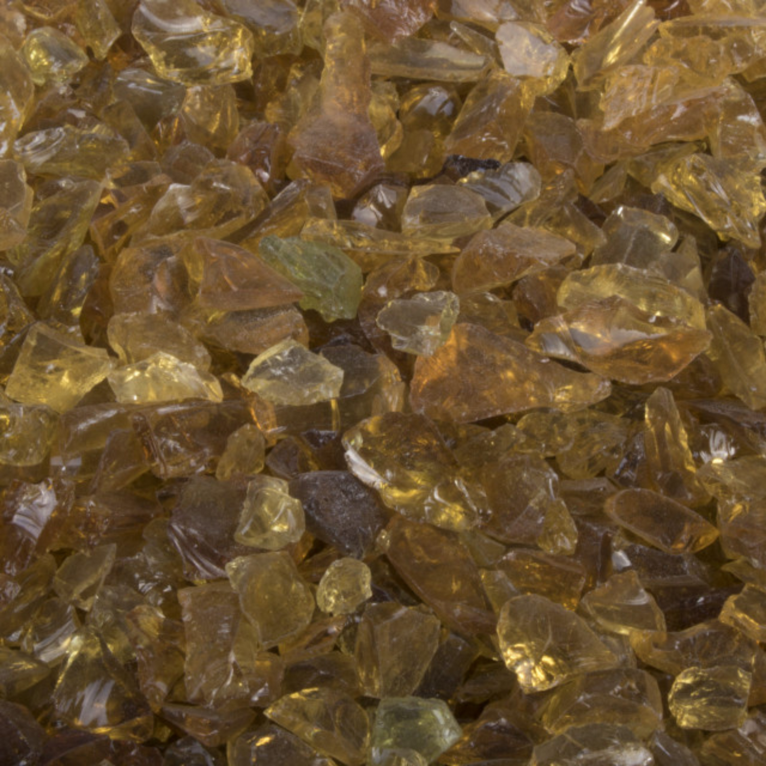 The Outdoor Plus Amber Glass Fire Media, 25 lb, 1/2"-3/4" | OPT-708