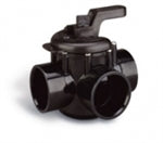 Pentair 2.5 Inch 3-Way Lube-Free Diverter Valve 263056