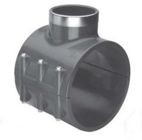 Saddle Clamp-on 6 Inch With 4 Inch Socket - Schedule 80 SR