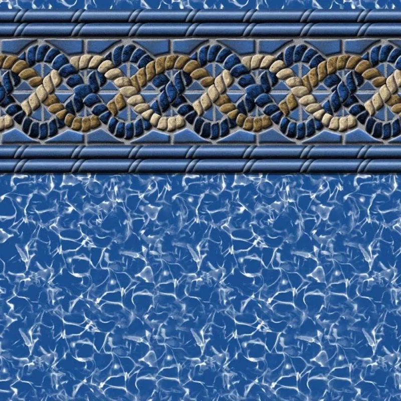27' Mystri Gold Beaded Replacement Pool Liner54" Heavy-Duty Vinyl with UV Protection