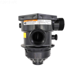 Pentair 1.5" Black HiFlow Valve Body with Diffuser, 272530Z