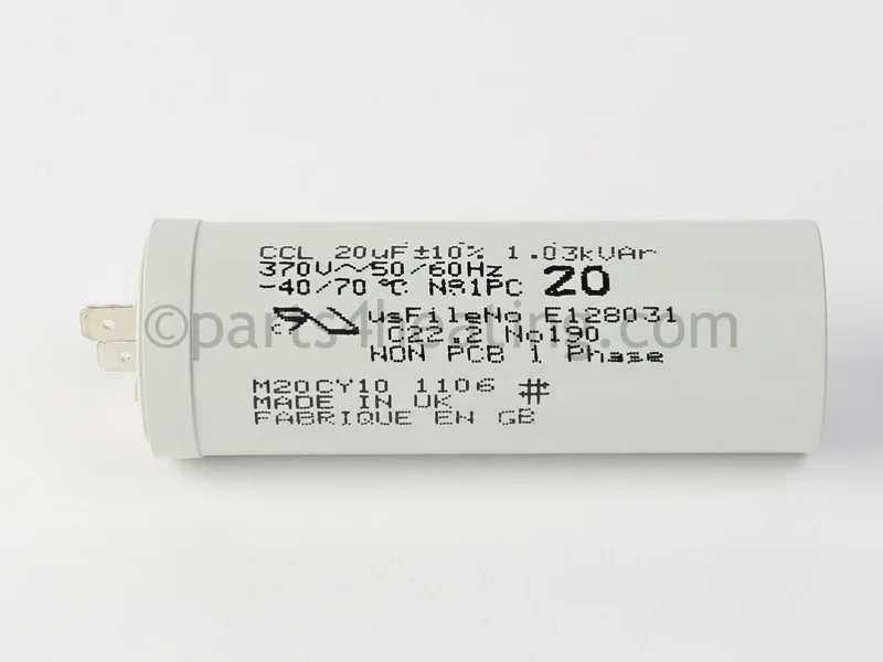 ECR International27745Motor Run Capacitor 20 Mfd 370 VAC