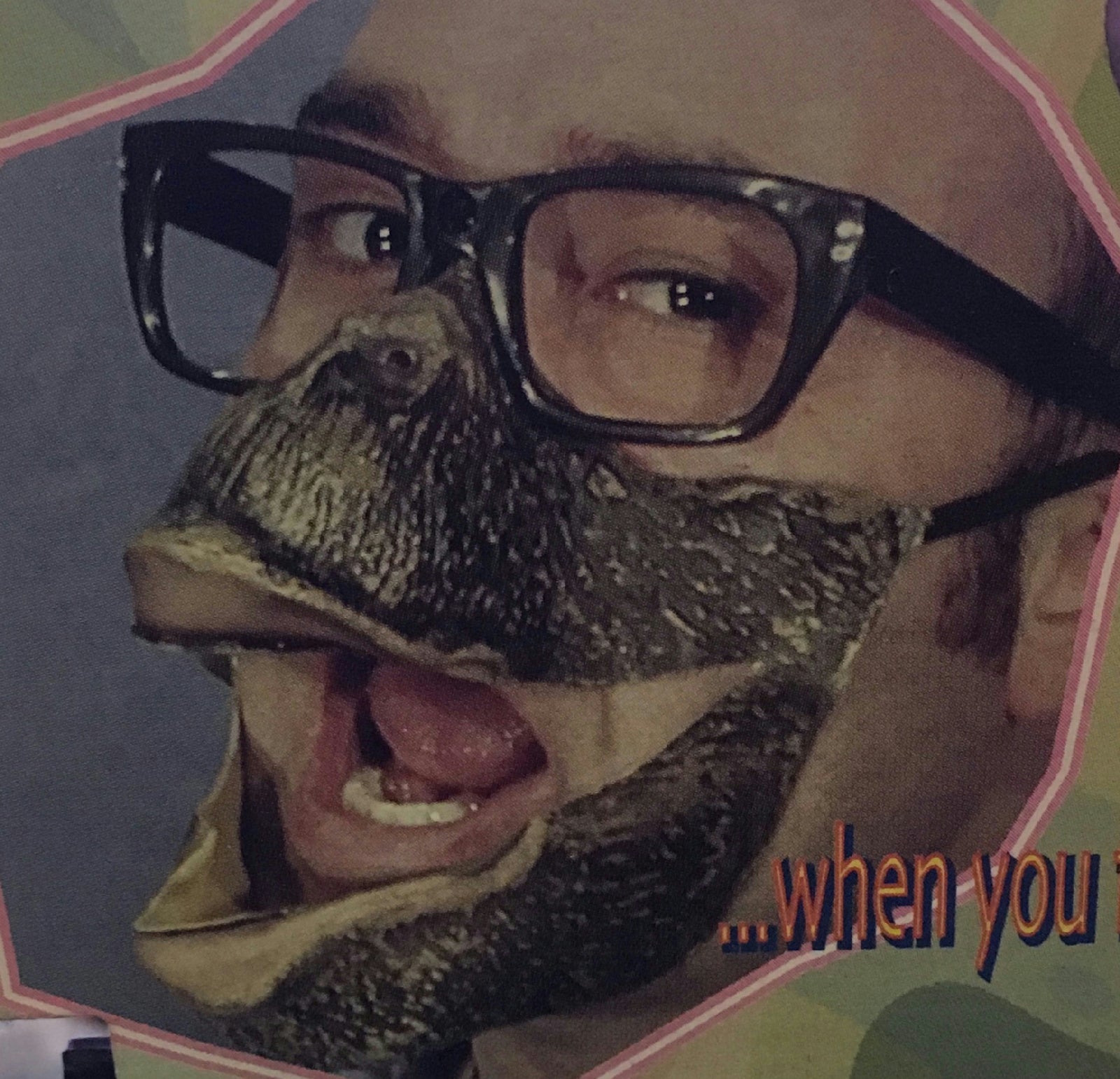 Cesar Fun Glasses with Gorilla Nose Mouth and Chin