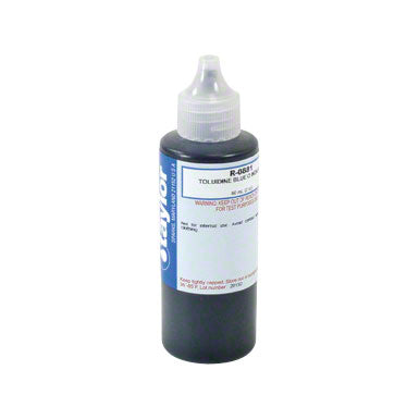 Taylor Toluidine Blue O Indicator - 2 Oz. (60 mL) Dropper Bottle - R-0881-C