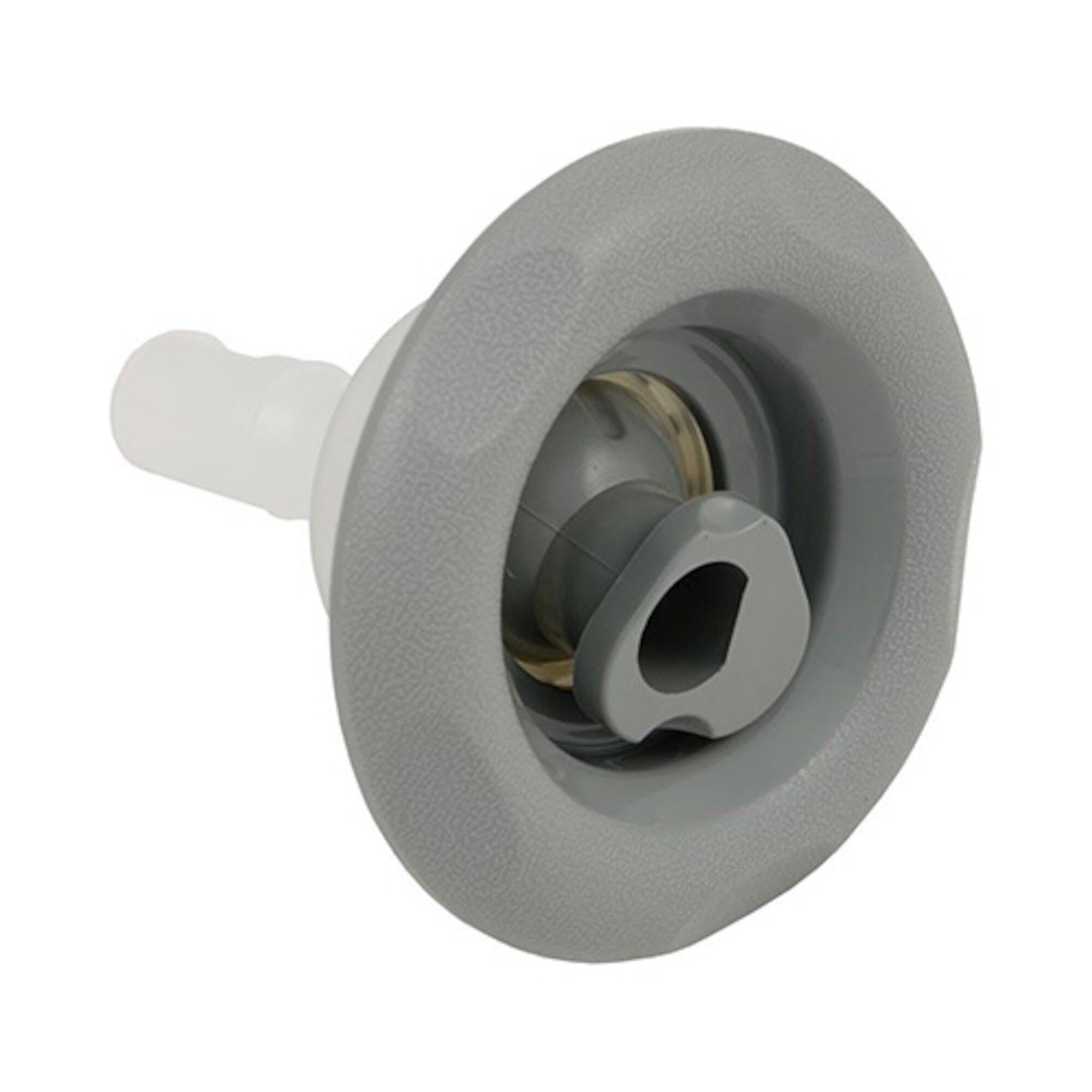Jet Internal, Pentair Cyclone Luxury, Adjustable Swirl, 3-1/2" Face, Emerald Cut, Dark Gray : 9846WW