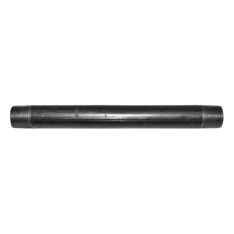 3/8" x 6"' Black Malleable Iron Nipple (BSN386 / 10360)