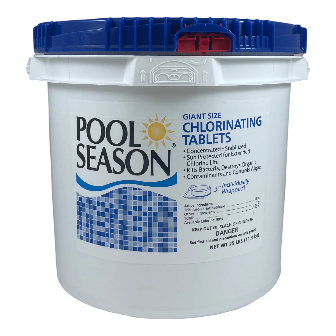 Pool Season 3 Inch Chlorine Tabs