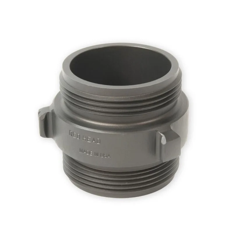 3" NH (NST) Male x 4" NPSH Male Adapter Aluminum