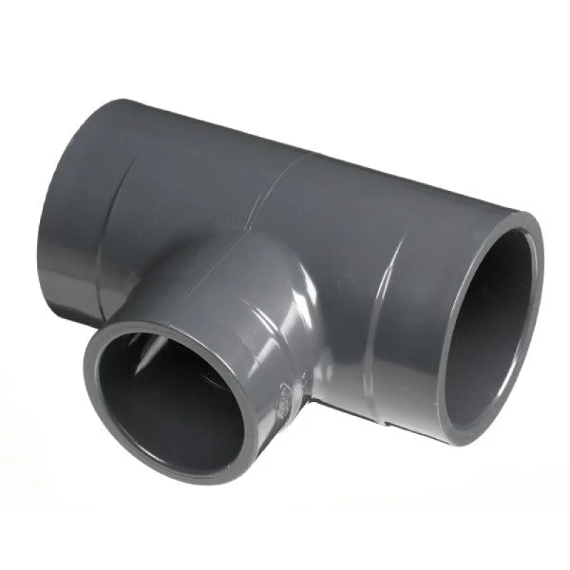 3" x 3/4" Sch 80 PVC Reducing Tee - Soc 801-334