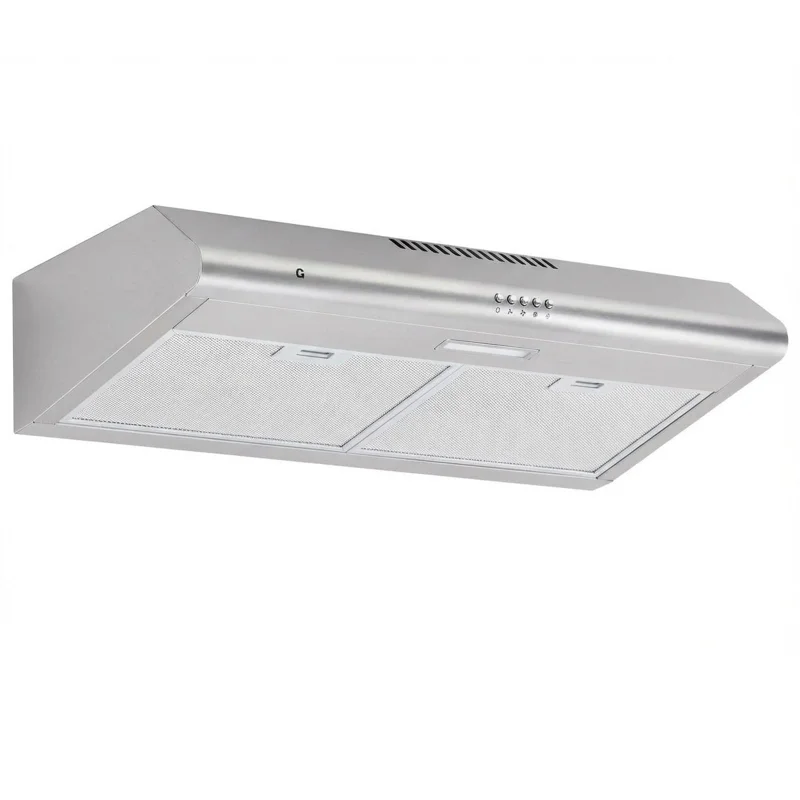 30 Inch Under Cabinet Range HoodStainless Steel Stove Vent Hood, 750 CFM Mechanical Control, 3-Speed Exhaust Fan, LED Lighting, Reusable Baffle Filters110V US Standard